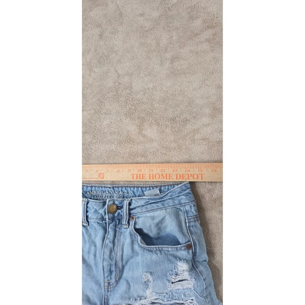 American Eagle Hi-Rise Festival Denim Shorts Women's 2